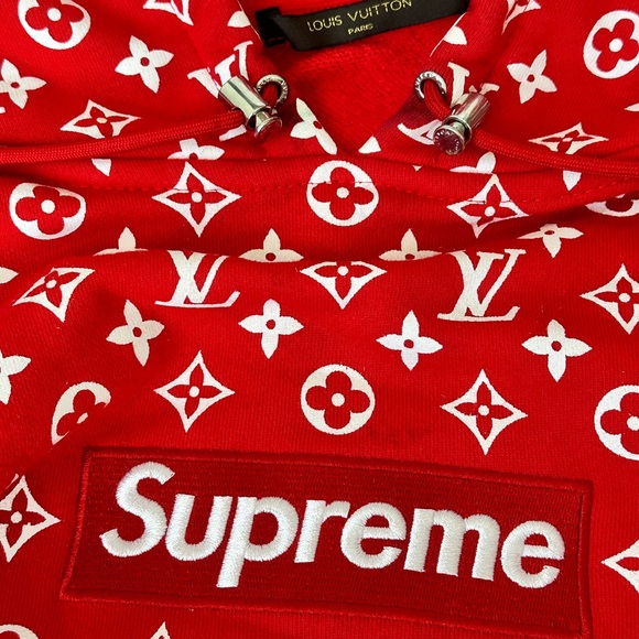 Louis Vuitton x Supreme Hoodie - Picture 4 of 7